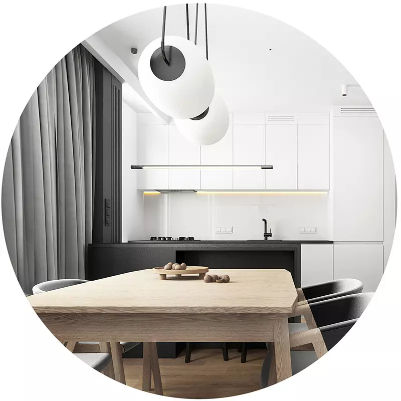 Kompleksowy projekt wnętrz